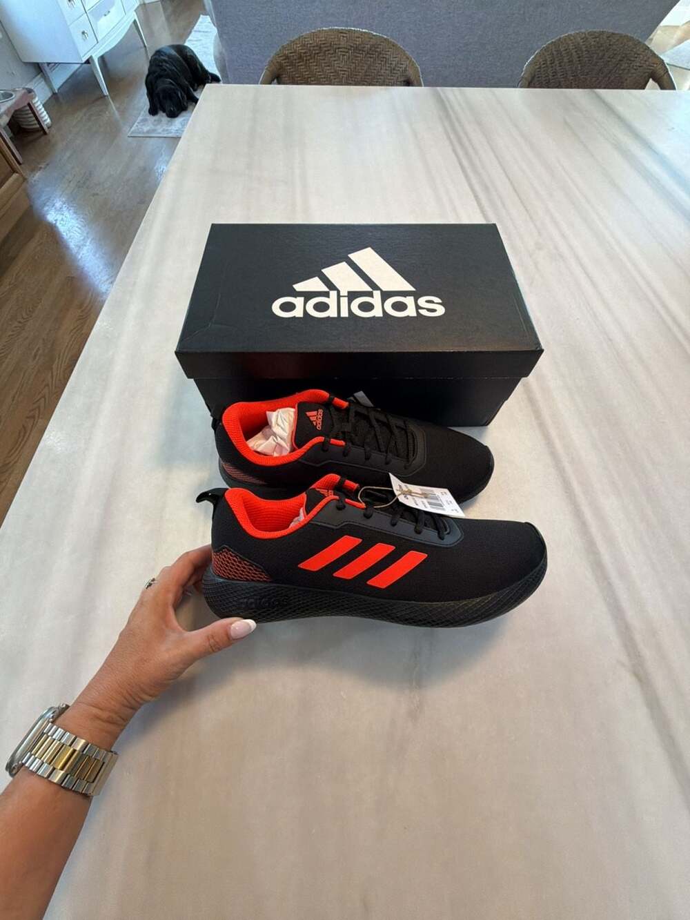 Adidas Impulse Syn 3.0 Men's Running Shoes Core Black / Solar Red